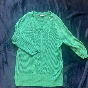 Fashion Bug Green Tunic Size 2X